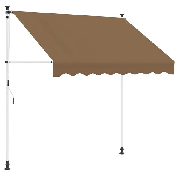 Ręczna markiza zwijana Beżowy 100 cm