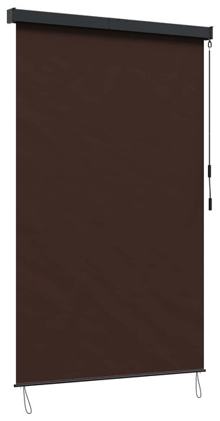 Roleta brązowy 60 x 250 cm Materiał i Aluminium