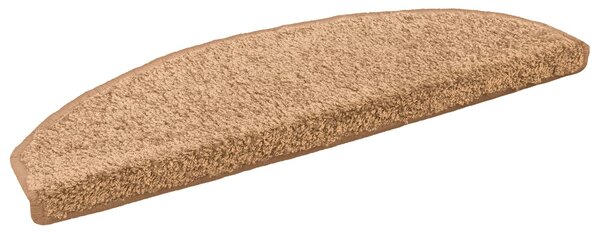 Samoprzylepne maty na schody 15 pcs Beżowy 80 x 24,5 x 3,5 cm