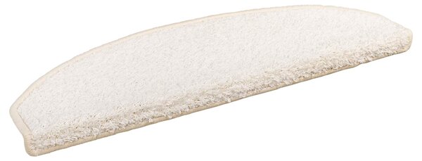 Samoprzylepne maty na schody 15 pcs Biały 80 x 24,5 x 3,5 cm