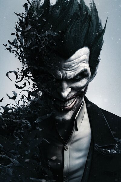Plakat, Obraz Batman Arkham - Joker, (61 x 91.5 cm)