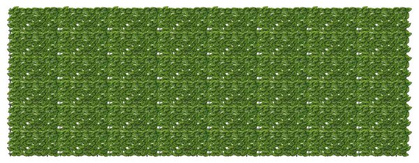 Parawan balkonowy z liśćmi Zielony i Żółty 400 x 150 cm