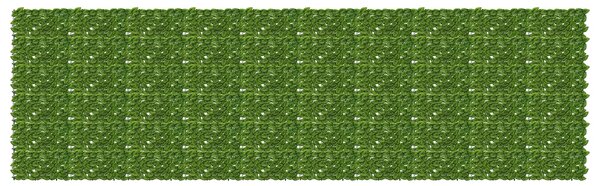 Parawan balkonowy z liśćmi Zielony i Żółty 500 x 150 cm
