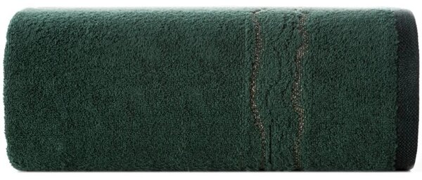 Ręcznik Karin (09) 70 x 140 cm Ciemnozielony
