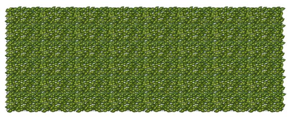 Parawan balkonowy z liśćmi Zielony i Żółty 400 x 150 cm