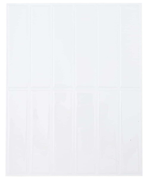 Płytki prostokątne 20 pcs Biały 29 x 23 x 0,08 cm