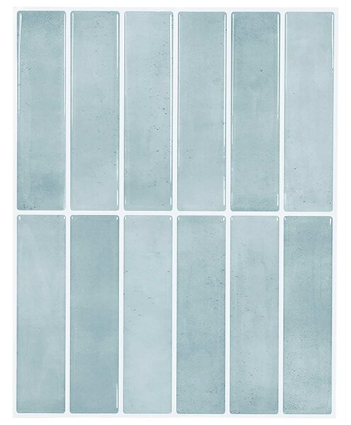 Płytki prostokątne 20 pcs Szary zielony 29 x 23 x 0,08 cm