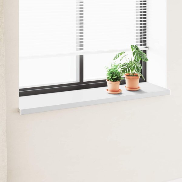Parapet okienny Biały 160 x 45 x 4,5 cm PVC