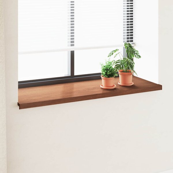 Parapet okienny Brązowe drewno 140 x 50 x 4,5 cm PVC