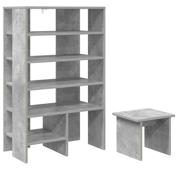 Szafka na buty 2 szt. 62 x 35 x 100 cm Drewno inżynieryjne
