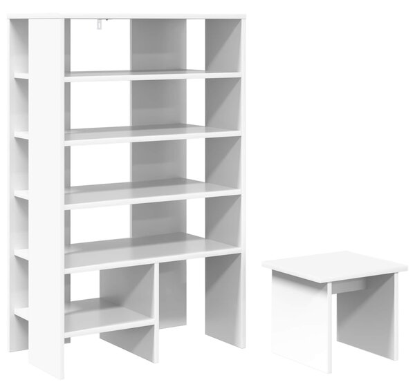 Szafka na buty 2 szt. 62 x 35 x 100 cm Drewno inżynieryjne