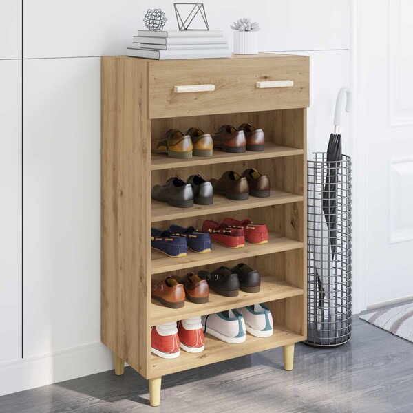 Szafka na buty 60 x 35 x 105 cm Drewno inżynieryjne