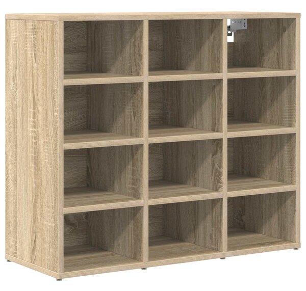 Szafka na buty 77,5 x 30 x 67 cm Drewno inżynieryjne Dąb Sonoma