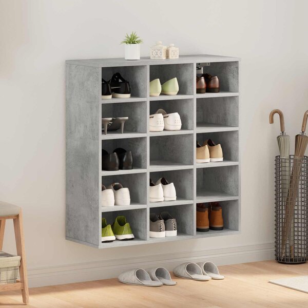Szafka na buty 77,5 x 30 x 83,5 cm Drewno inżynieryjne