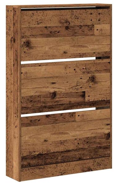 Szafka na buty 80 x 21 x 125,5 cm Drewno inżynieryjne