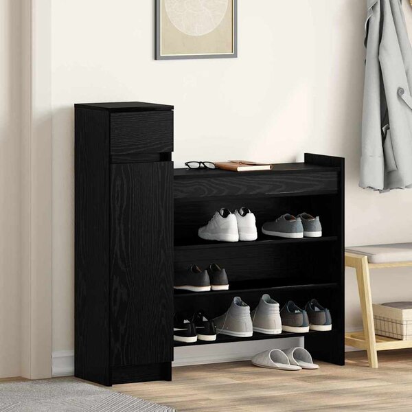 Szafka na buty 100,5 x 28 x 100 cm Drewno inżynieryjne