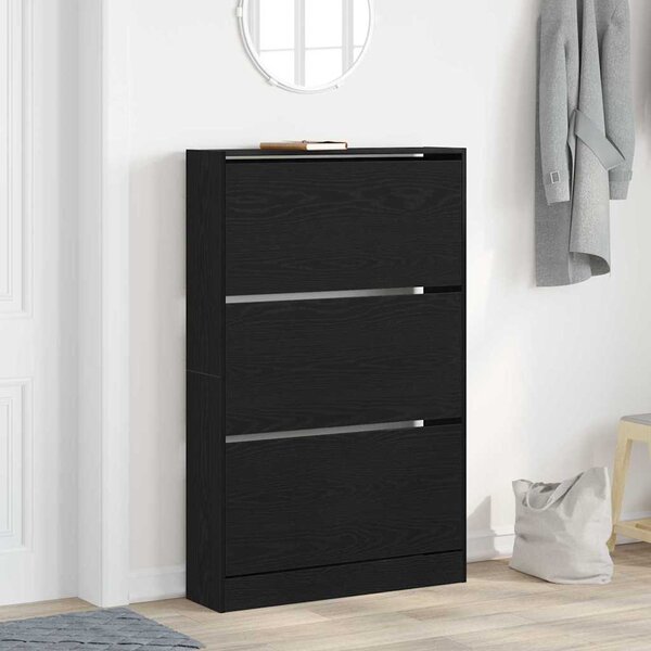Szafka na buty 80 x 21 x 125,5 cm Drewno inżynieryjne