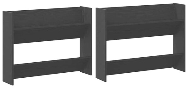Szafka na buty 2 szt. 83 x 18 x 60 cm Drewno inżynieryjne