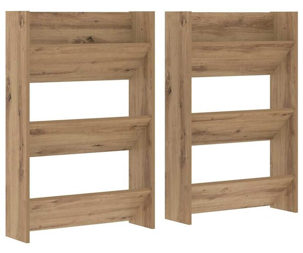 Szafka na buty 2 szt. 60 x 18 x 90 cm Drewno inżynieryjne