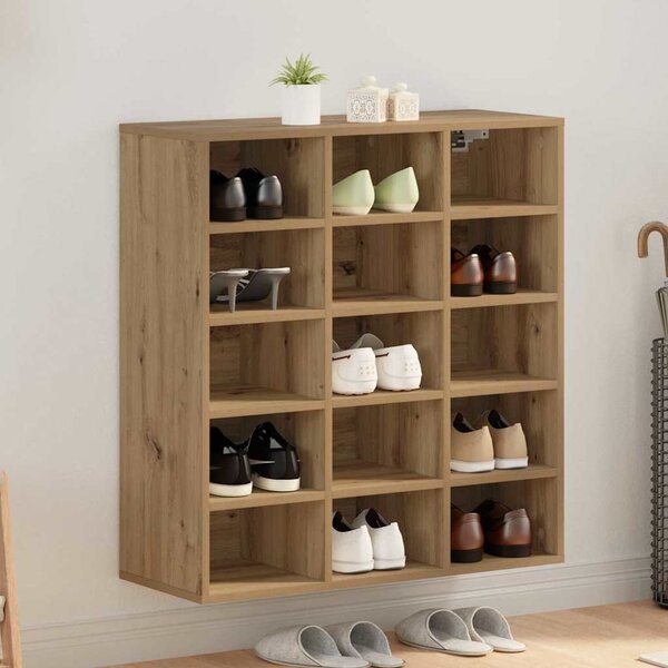 Szafka na buty 77,5 x 30 x 83,5 cm Drewno inżynieryjne