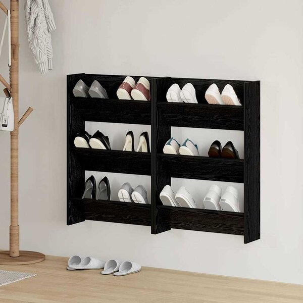 Szafka na buty 2 szt. 60 x 18 x 90 cm Drewno inżynieryjne