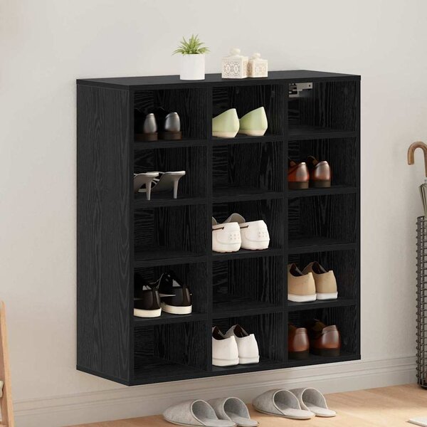 Szafka na buty 77,5 x 30 x 83,5 cm Drewno inżynieryjne