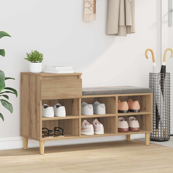 Szafka na buty 102 x 36 x 60 cm Drewno inżynieryjne