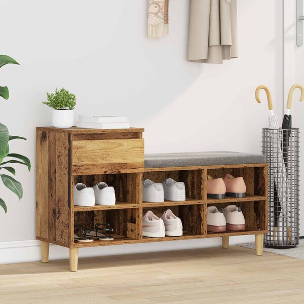 Szafka na buty 102 x 36 x 60 cm Drewno inżynieryjne