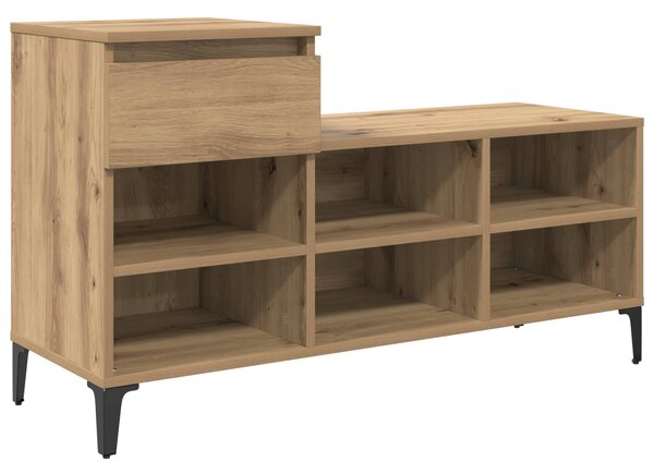 Szafka na buty 102 x 36 x 60 cm Drewno inżynieryjne dąb artisan