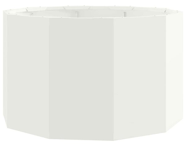 Donica Biały 60 x 60 x 35 cm Stal