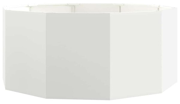 Donica Biały 120 x 120 x 50 cm Stal