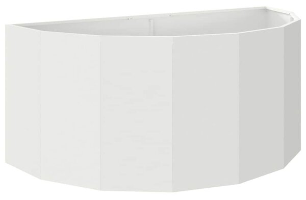 Donica Biały 120 x 60 x 50 cm Stal