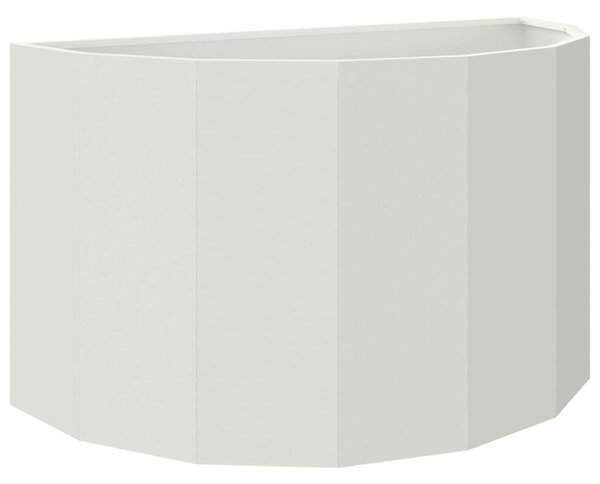 Donica Biały 90 x 45 x 50 cm Stal