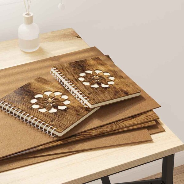 Panele dekoracyjne 50 pcs Dąb wędzony 30 x 42 x 0,27 cm