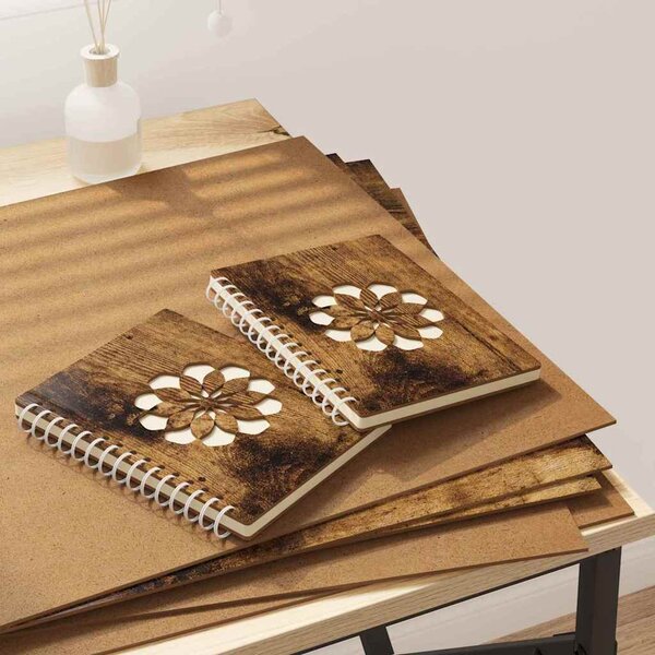 Panele dekoracyjne 50 szt. Dąb wędzony 40 x 60 x 0.27 cm