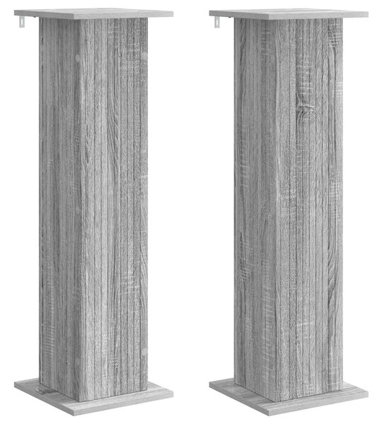 Stojak na rośliny 2 pcs Szary Sonoma 30,5 x 30 x 100,5 cm
