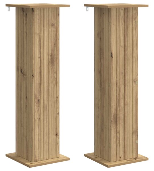 Stojak na rośliny 2 pcs Dąb artisan 30,5 x 30 x 100,5 cm