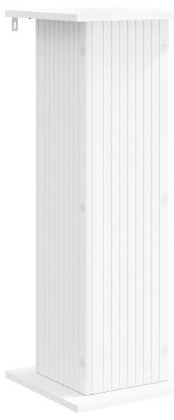 Stojak na rośliny Biały 30,5 x 30 x 80,5 cm Drewno inżynieryjne