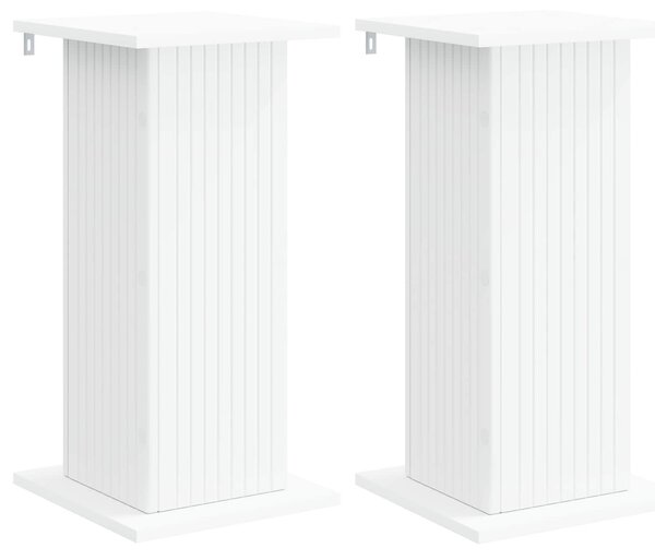 Stojak na rośliny 2 pcs Biały 30,5 x 30 x 60,5 cm