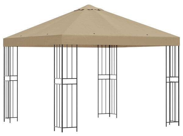 Altana 3 x 3 m Beżowy Poliester i Stal 190 gsm