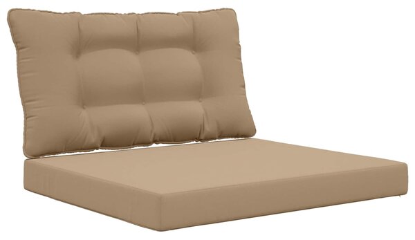 Poduszka do sofy na zewnątrz 2 pcs Ciemnoszary Poliester