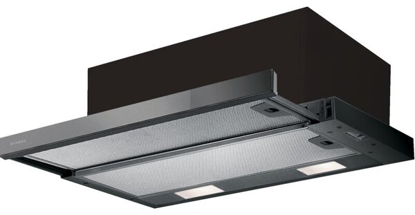 Okap FABER Flexa Ng Glass BK A60 F-315.0635.106 Czarny 67dB klasa D