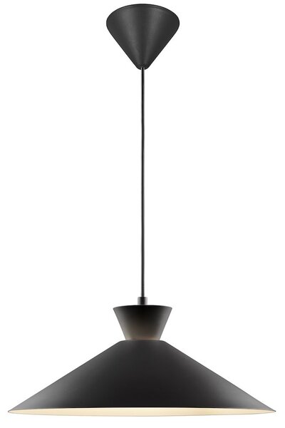 Duża lampa wisząca Dial 45 - czarna