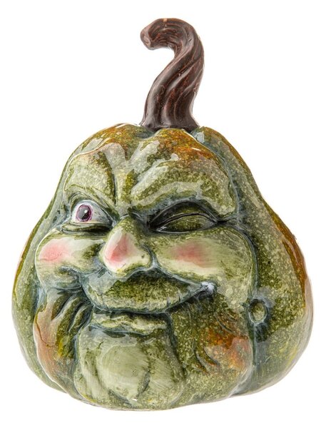 Ceramiczny świecznik z motywem Halloween Pumpkin – Dakls