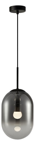 Lampa wisząca z czarnym dużym kloszem - K402 M6-N06