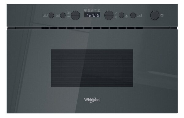 Kuchenka mikrofalowa WHIRLPOOL WMN14BSG 750W Årednica 25 cm pojemnoÅÄ 22L Grill Szary