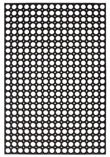 Wycieraczka MULTIDECOR Honey Comb EU5000306 Czarny 80 x 120 cm