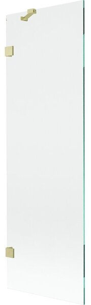 Mexen Lunar parawan nawannowy 1-skrzydłowy 60 x 150 cm, transparent, złoty szczotkowany - 897-060-000-55-00