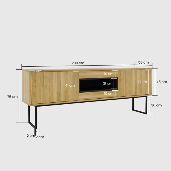 Komoda Young Loft Shelf