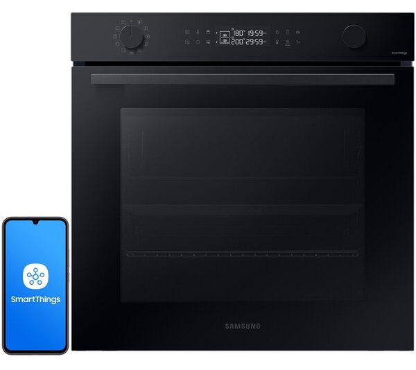 Piekarnik SAMSUNG NV7B4445VAK U2 Dual Cook Elektryczny parowy Czarny A+